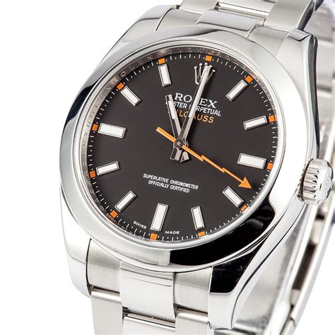 rolex milgauss black dial.